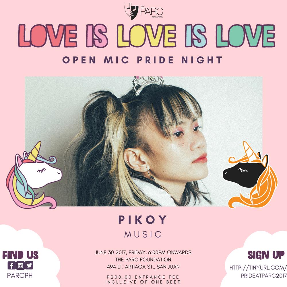 parcph's tweet photo. ✨ #PRIDEATPARC2017 Artist 5: Pikoy ✨

Listen to her music here: https://t.co/8VCjLikm4n https://t.co/CLkvNZP05W
