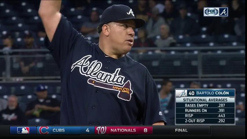 FanDuelSNBraves's tweet photo. Not good. https://t.co/8SfT9TiXf6