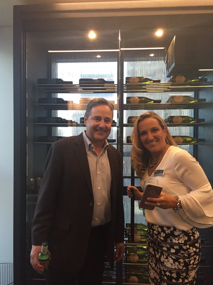 builtinterior's tweet photo. Happy #WineWednesday from these #DIRTTBags in front of the beautiful wine cellar featured at #dirttconnext ! https://t.co/5zIGRJSfZW