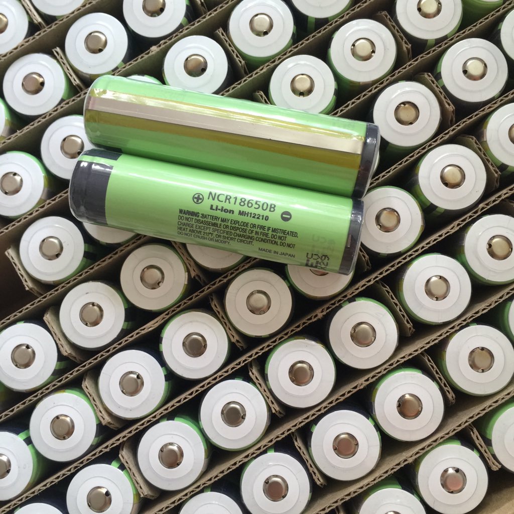 cca3650's tweet photo. BST offer Original Panasonic NCR18650B 3400mAh with protected button top …best for flashlight.😊
Welcome to inquire and order!🤓 https://t.co/lEP12KfCeY
