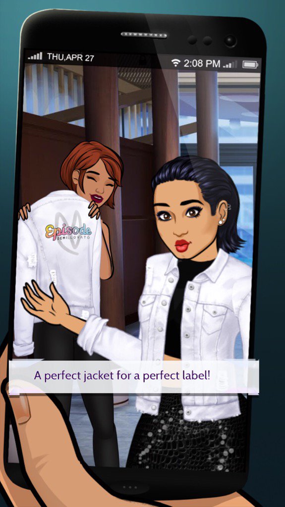 Demi got me the perfect swag for my new label! bit.ly/EpisodeDL #demipathtofame bit.ly/EpisodeHere