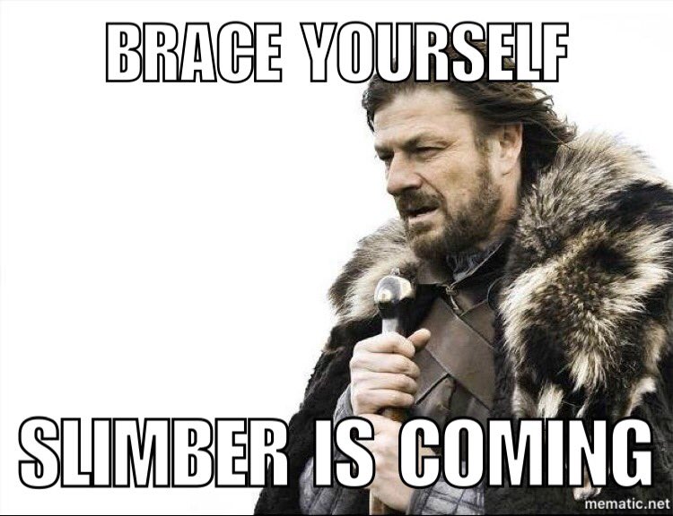 Joeyjoe_jojo's tweet photo. Got a little meme happy after today's workout #slimber #backsideair https://t.co/Ovr47sQLXZ