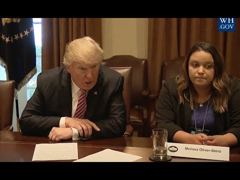 friendlydb's tweet image. Trump Stokes Fear Of Immigrant Crime - Full Meeting WATCH at: friendlydb.com/item/12091796/…