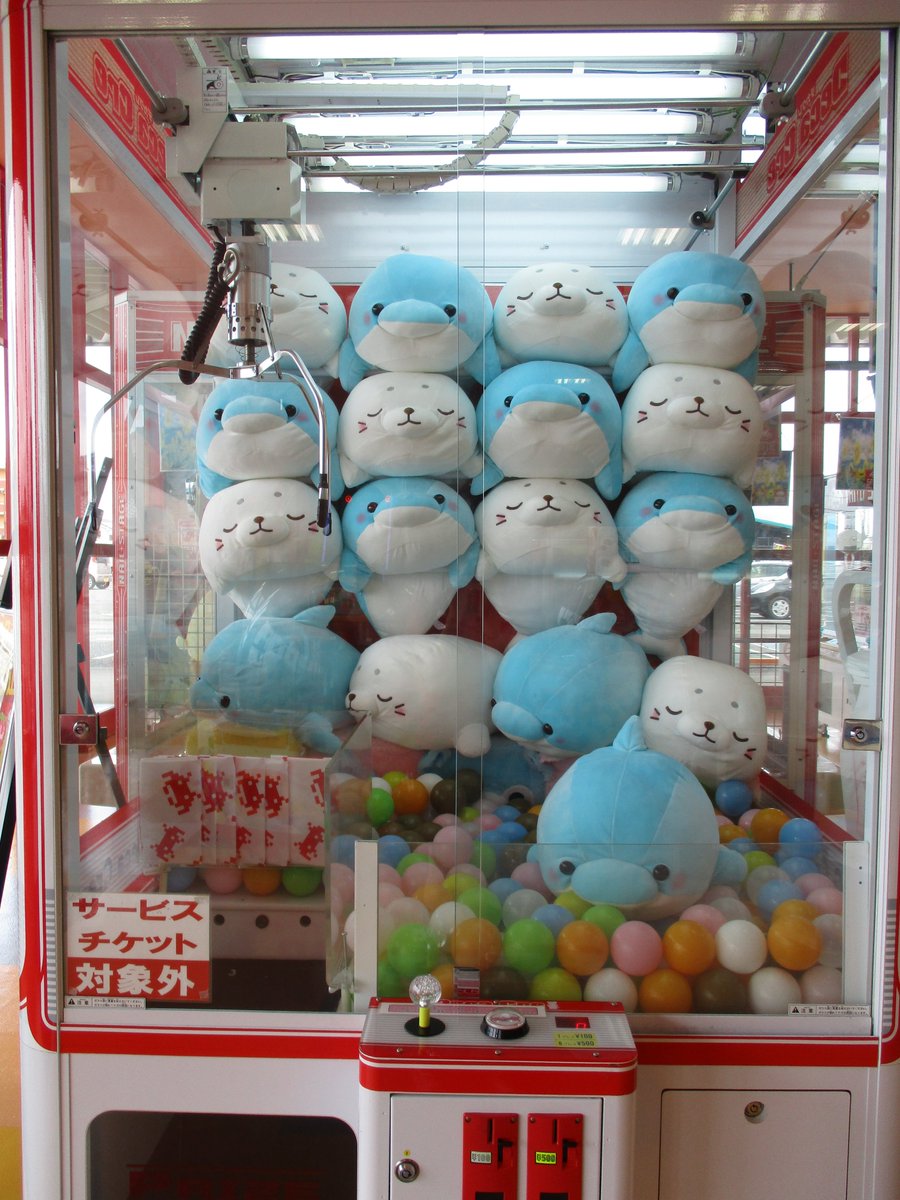 タイトーfステーション 野市店 No Twitter もちっこひんやりあにまるずbig イルカさん アザラシさん入荷しました 約50ｃｍのビッグサイズです おなかの部分がひんやりした素材になっています これからの時期にぴったりなぬいぐるみ 是非ゲットしにお越し