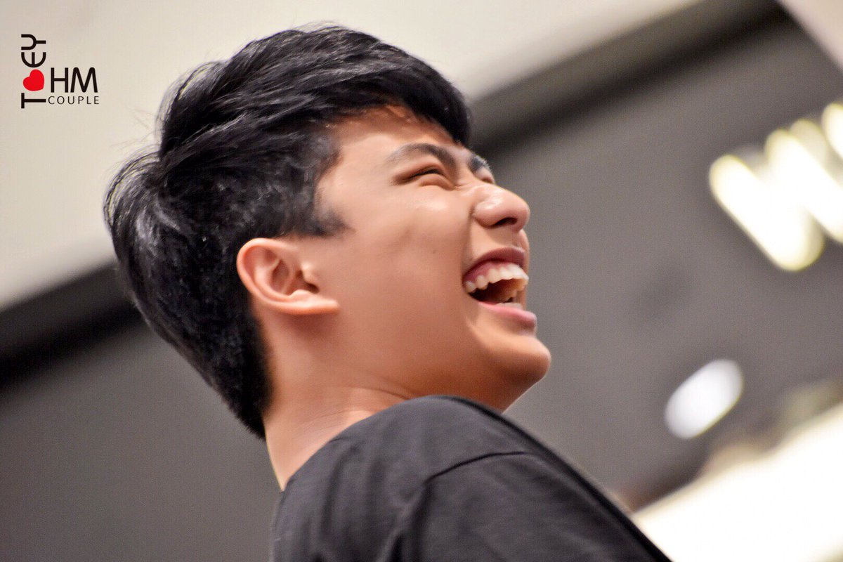 OhmToeyCouple's tweet photo. ☺️☺️☺️我们炳宝的招牌式大笑😆~ @ohmpawatt #ohmpawat #makeitrightheseries2 https://t.co/GTfelJ44XI