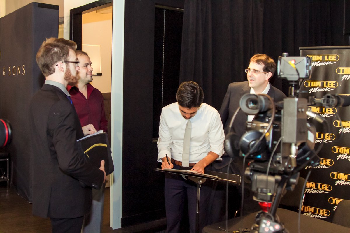 BradStark's tweet photo. Speaking at the June 27th @VIMC_17 press conference with President Lynn Liu and other members of the competition @MusicCentreBC https://t.co/pJwq4zbLMM