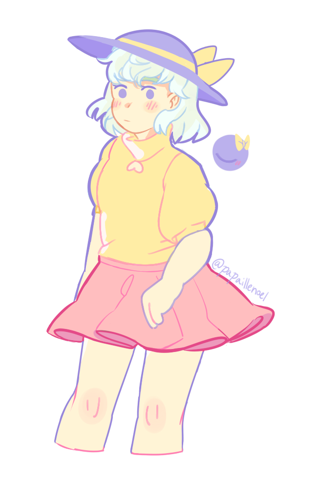 two (2) casual hatted koishi for a tiny hatted friend of mine!