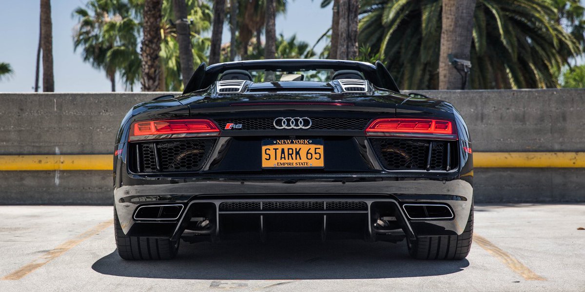 Audi's tweet image. Super Heroes and supercars at the Spider-Man: Homecoming premiere. In theaters 7/7. #SpiderManHomecoming