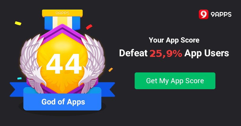 MrWinpromz's tweet photo. I got 44 on 9Apps , Defeat 25,9% App User! Can you challenge me? Get your app score on 9Apps Now! #9AppsStore https://t.co/C6NNnW3srf https://t.co/lM41eXp1wS