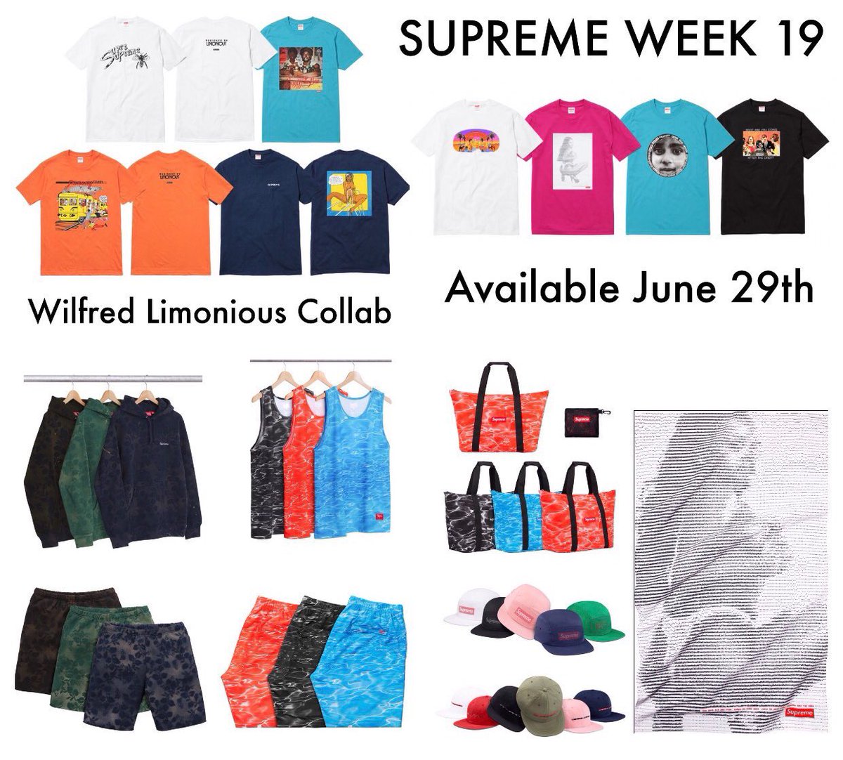 Street Fashion Ny 今週のシュプリーム完全版 Supreme X Wilfred Limonius 今週は80年代 90年代に活動していた伝説のレゲエ ダンスホール イラストレーターの ウィルフレッド リモニアス とのコラボ 個人的にはsugar Minott Teeが気になります 写3