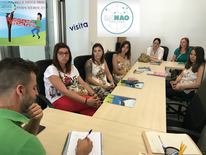 😱 Se nos ha quedado atrás, la foto de la visita de <a href="/lanzaderapya17/">Lanzadera ReSALTAndo</a> a @EspaciolaNao.🙏   #LanzaderasAE  bit.ly/2tga92g