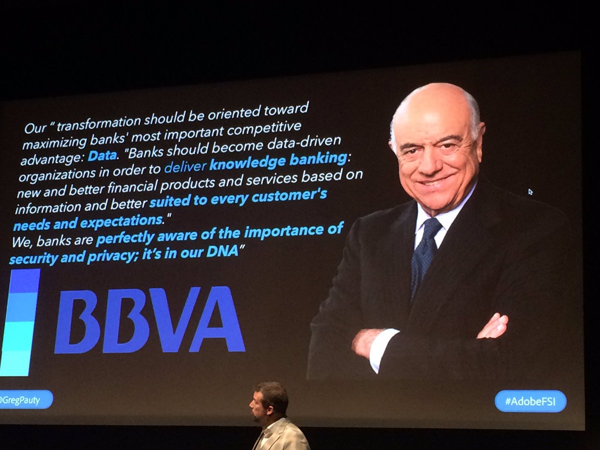 valgarrigue's tweet photo. Monetiser sa #donnée au profit de son #ecosystem #AdobeFSI https://t.co/wagf0Y1ASR