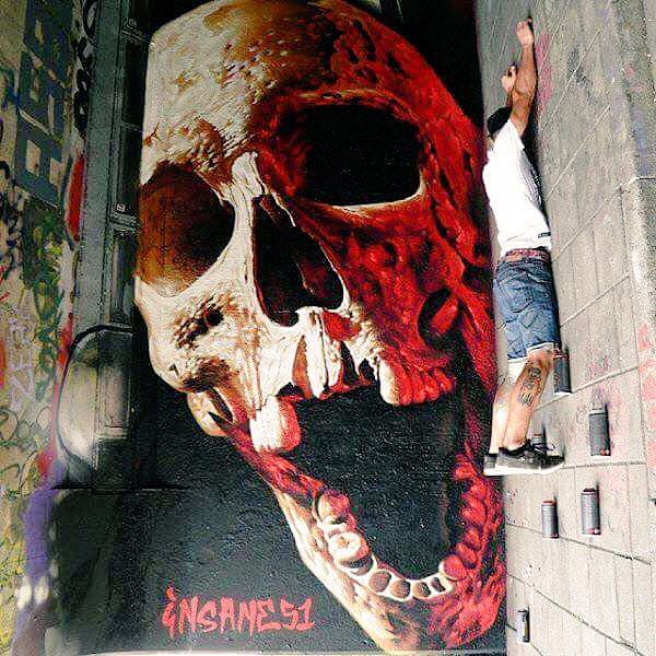 GinoAlpa's tweet image. Some #Murals #Graffiti #Streetsrt #Urbanart by #insane51💀 #Arlin🔥🐯🔥#EduardoKobra{R.i.p.◼️🌟David Bowie}&amp;amp; #Irony😼😺