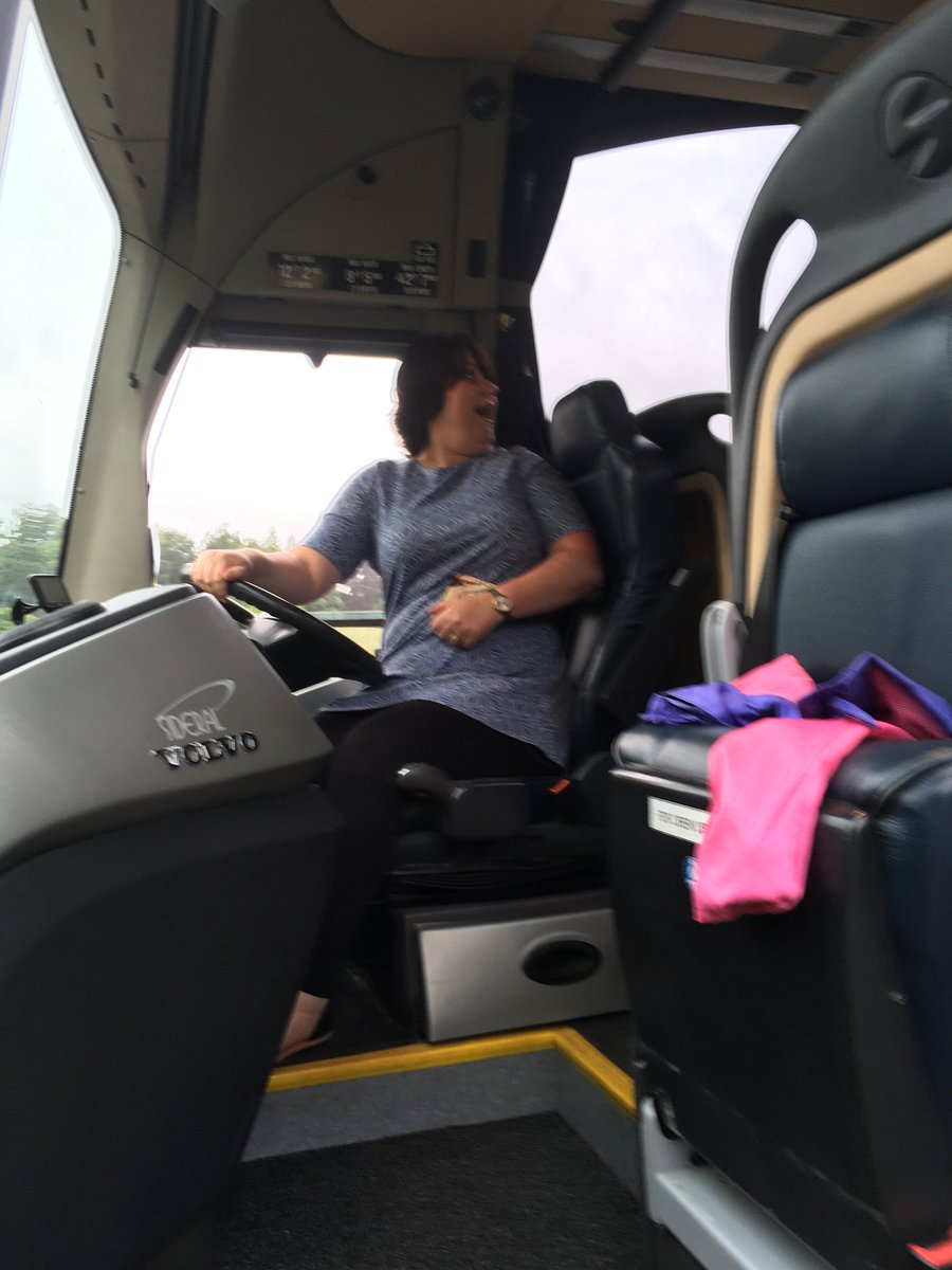 At West Midlands Safari Park today with YR2. Mrs Carciero has taken control of the bus! #YR2 #fcia