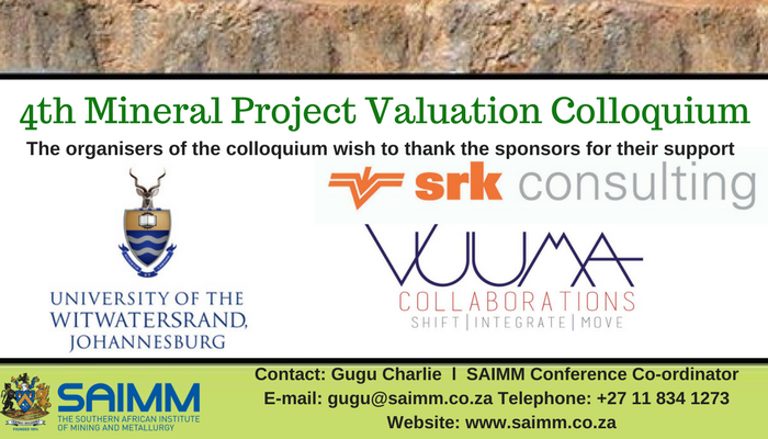 SAIMM1's tweet photo. Thank you to the sponsors : @Vuuma_ , @WitsUniversity and @SRKConsulting #MPVSAIMM https://t.co/FWt43ZVLa3