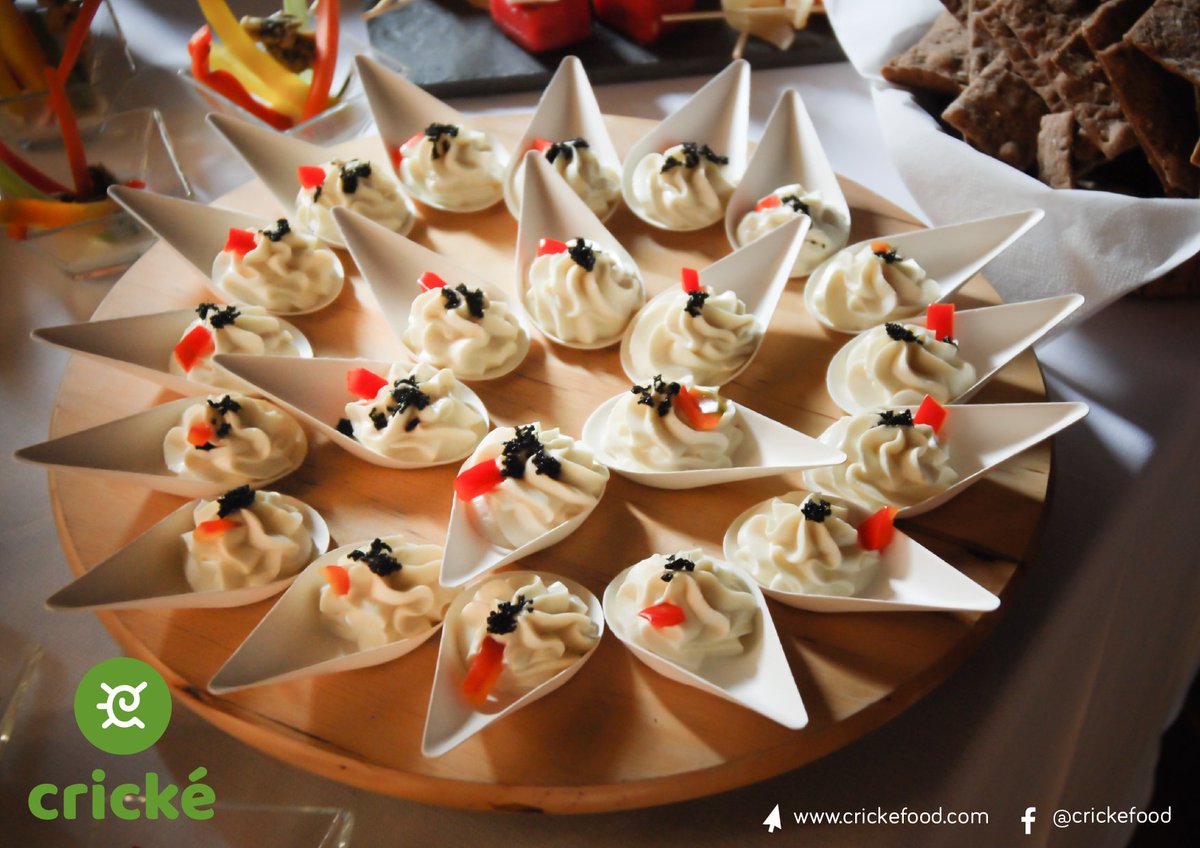 eatsmallgiants's tweet image. Thank you all for the enthusiastic participation at @crickefood #foodevent in Milan! Our chefs' #insectbased food creations were devoured