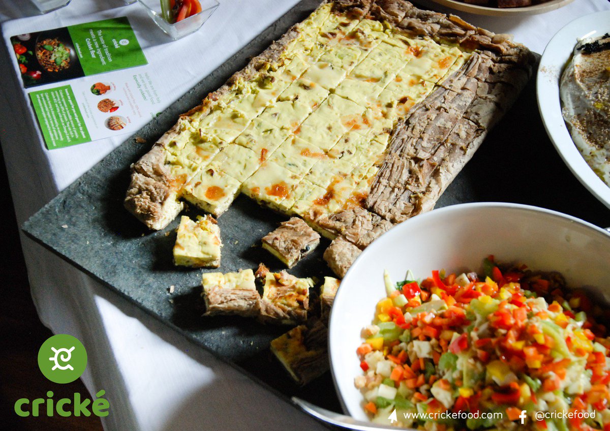 eatsmallgiants's tweet image. Thank you all for the enthusiastic participation at @crickefood #foodevent in Milan! Our chefs' #insectbased food creations were devoured