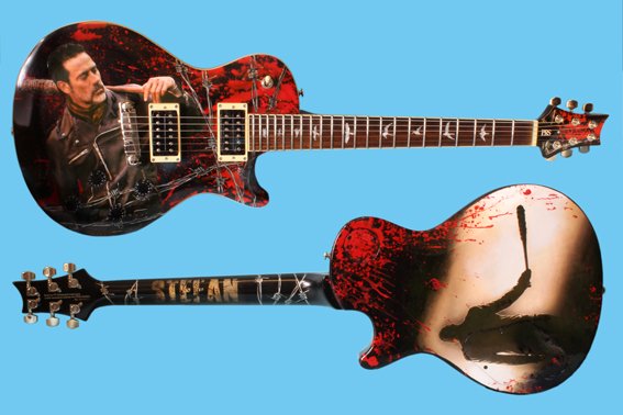 DevilAndSons's tweet photo. Here's the front and back of a themed paint job by @DevilAndSons
#PRSSE245standard #PRS #SE245 #PRSstandard #PRSse #PRS245 #TheWalkingDead https://t.co/5ZETE8L2bN