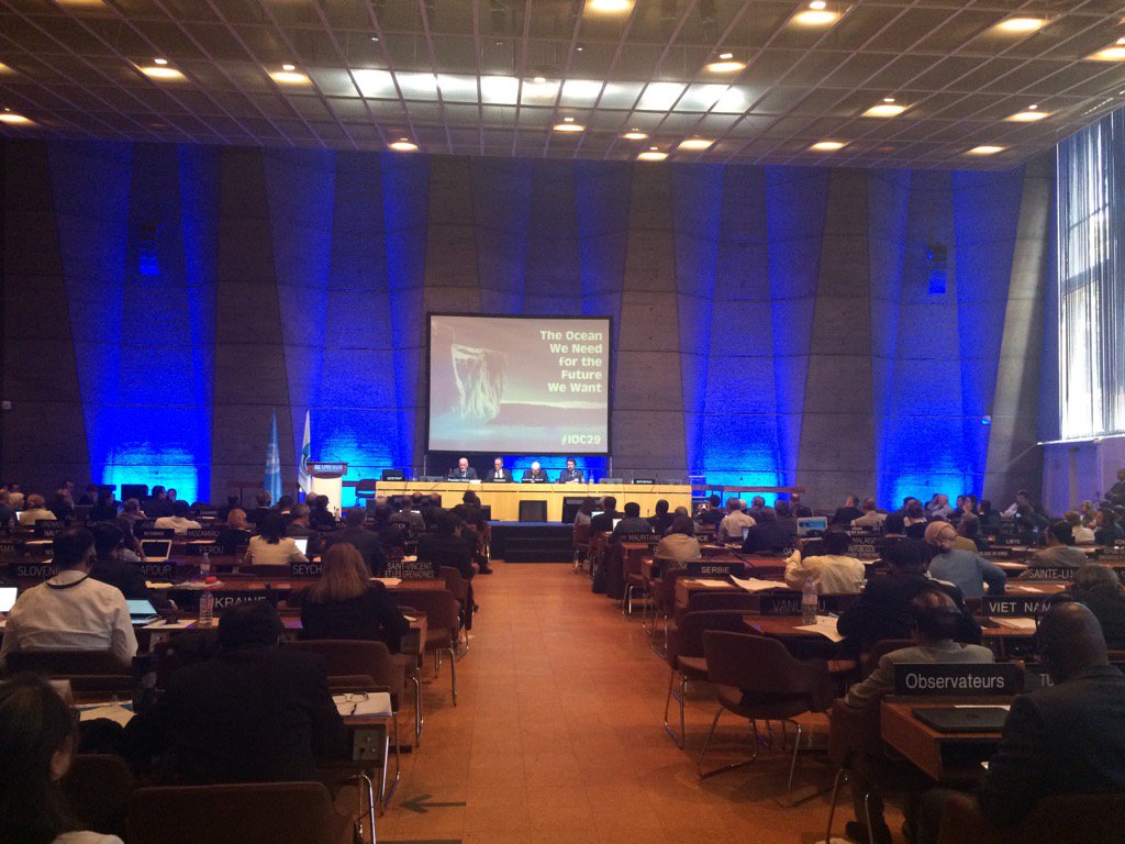 WrdAppltns's tweet photo. @UN_PGA @ThomsonFiji calls on @IocUnesco Member States to work together to #SaveOurOcean #SDG14 #IOC29 https://t.co/iAOk2SplI9