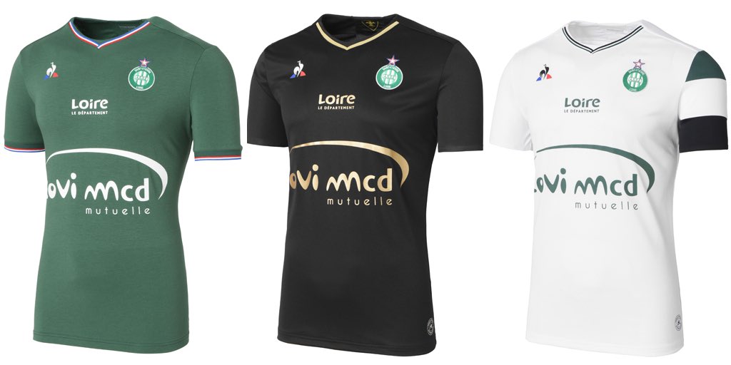 Maillot Extérieur saint etienne 2017 Maillot Extérieur saint etienne 2017