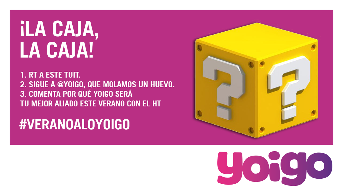 yoigo's tweet photo. ☀️CONCURSO Nº3☀️

Su contenido es TOP SECRET, pero os daré una pista: son cosas que os vendrían de lujo este verano. 🙈🙉🙊

#VeranoALoYoigo https://t.co/YPcQhpy4Ua