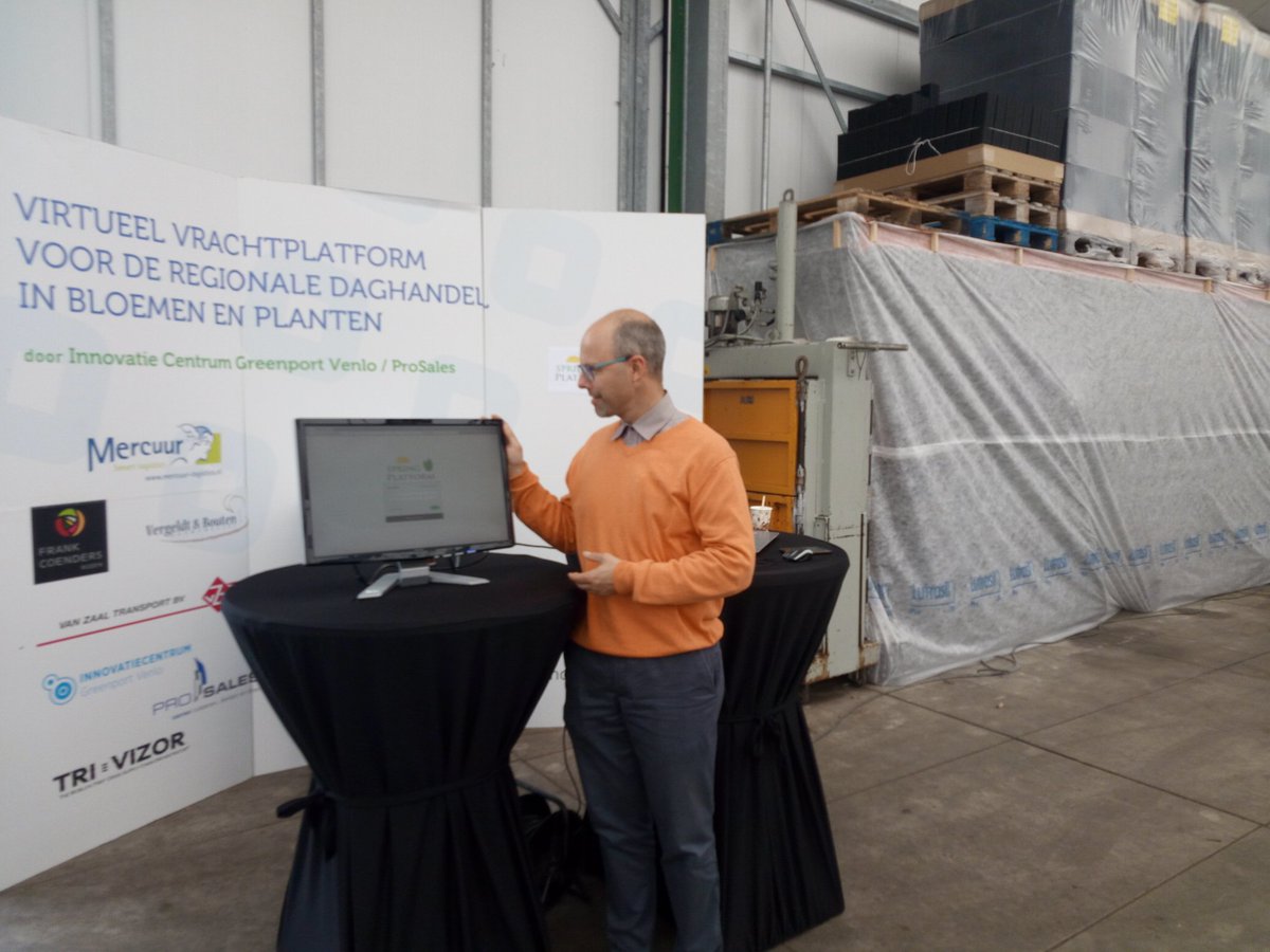 Vandaag veldwerk op Meet&amp;Green lancering Spring Platform powered by #Trivizor, #Prosales, #Nallian en #Phact #FrankCoenders. Wie connecteert