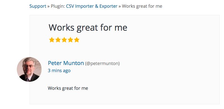 smackcoders's tweet image. Thank you Peter for your feedback on #UltimateCsvImporter! An Import tool to upload your CSV data into @WordPress smackcoders.com/wp-ultimate-cs…