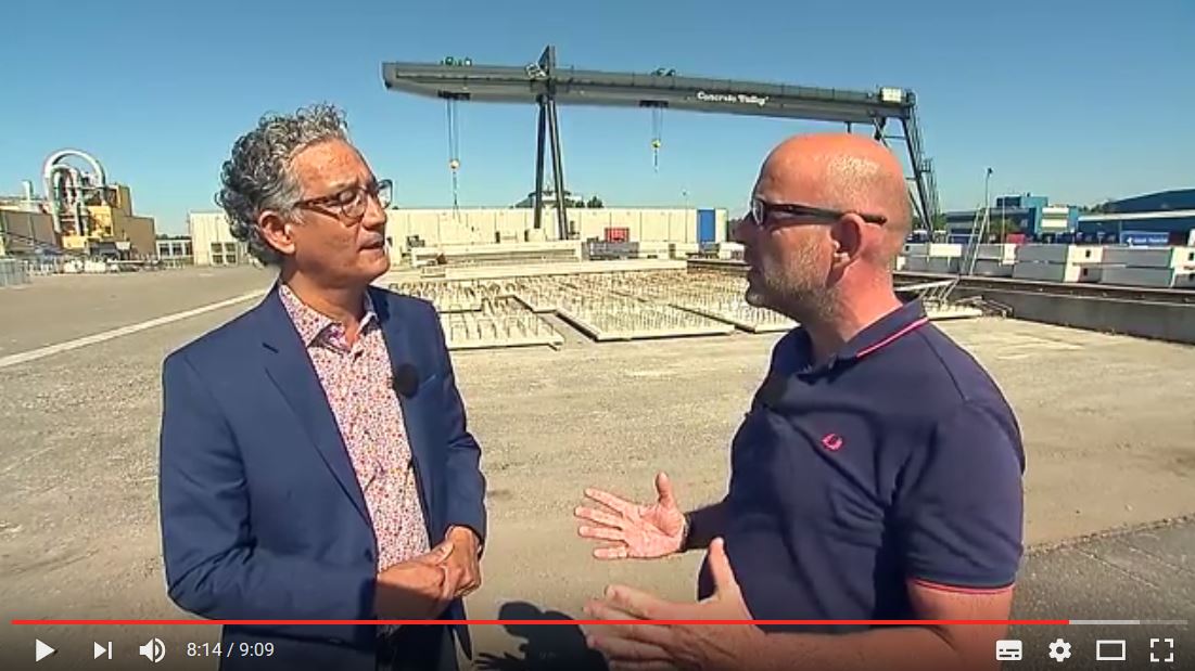 <a href="/ZuidWestTV/">ZuidWest TV</a> was bij ons op bezoek vanwege onze duurzame toepassing van #Miscanthus in <a href="/Waco_CV/">Waco</a>'s #beton: bit.ly/ZuidWest-TV.