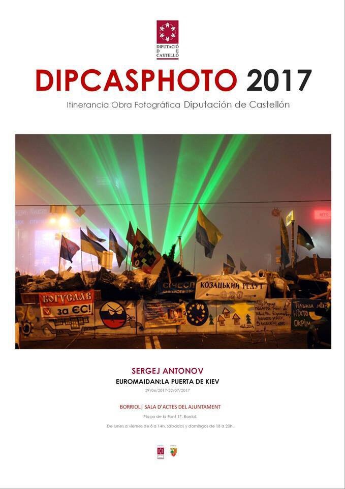 CulturaDipcas's tweet photo. #dipcasphoto EXPOSICIÓ FOTOGRÀFICA:
EUROMAIDAN: LA PUERTA DE KIEV Inauguración jueves de 20 h, Ajuntament de #Borriol https://t.co/KX4O5GEZiC
