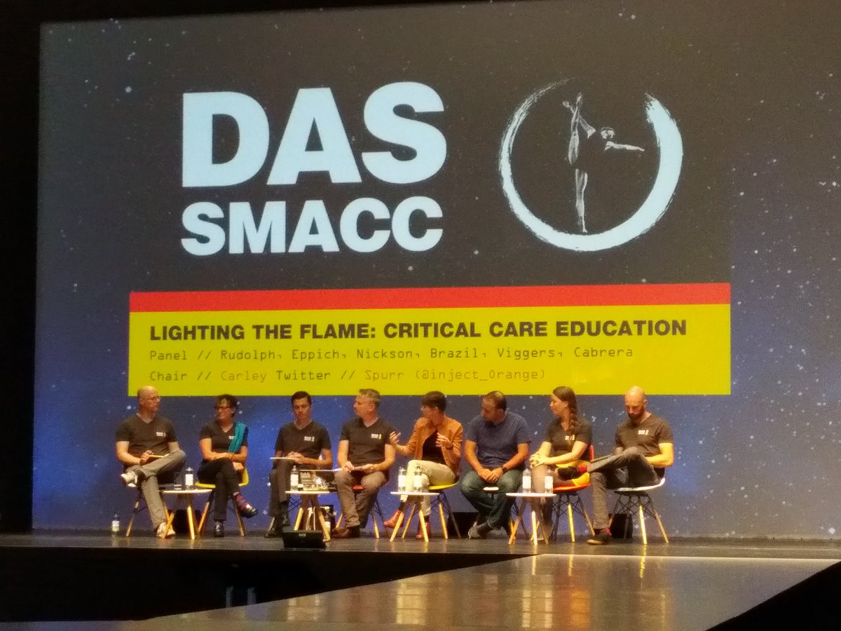 #dasSMACC Woah. Quite the med ed panel!