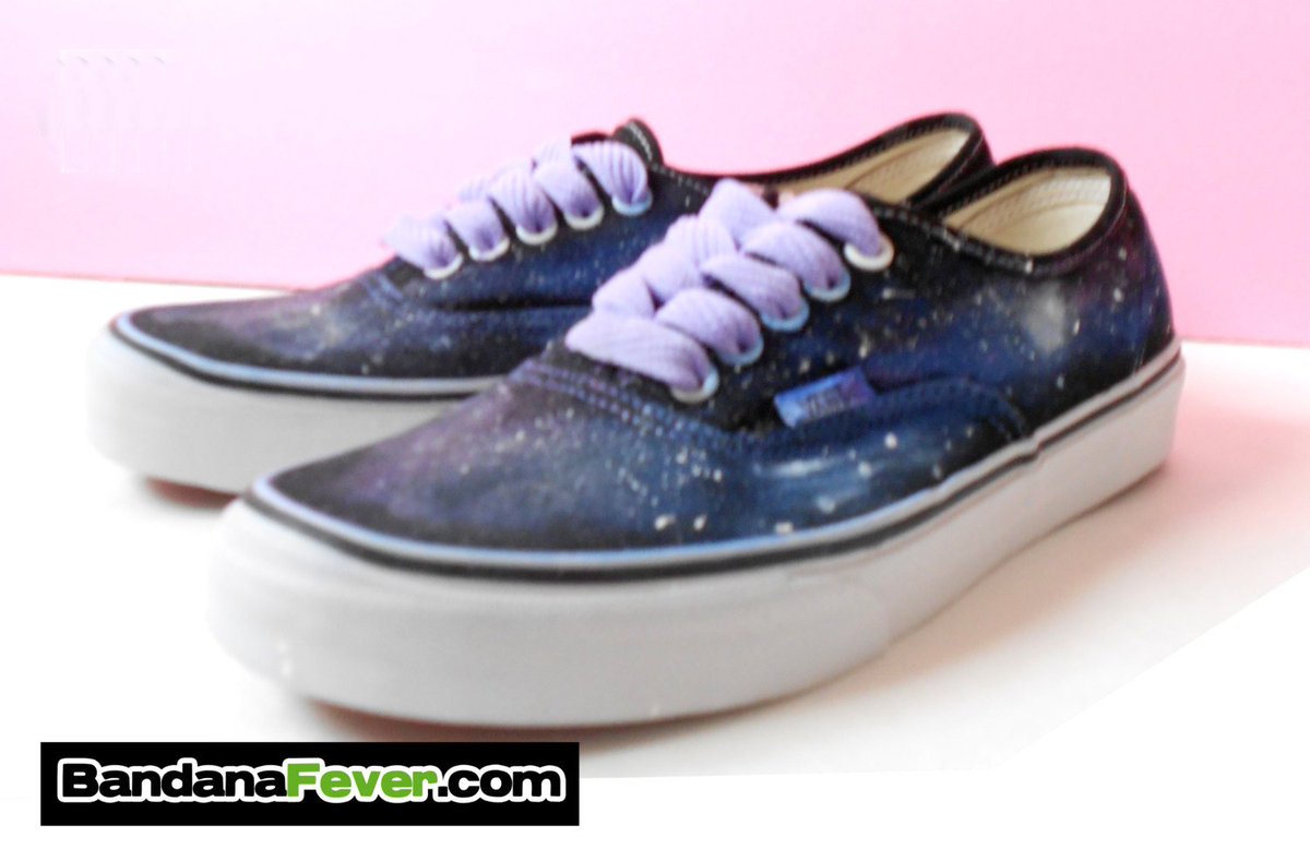 vans authentic custom galaxy