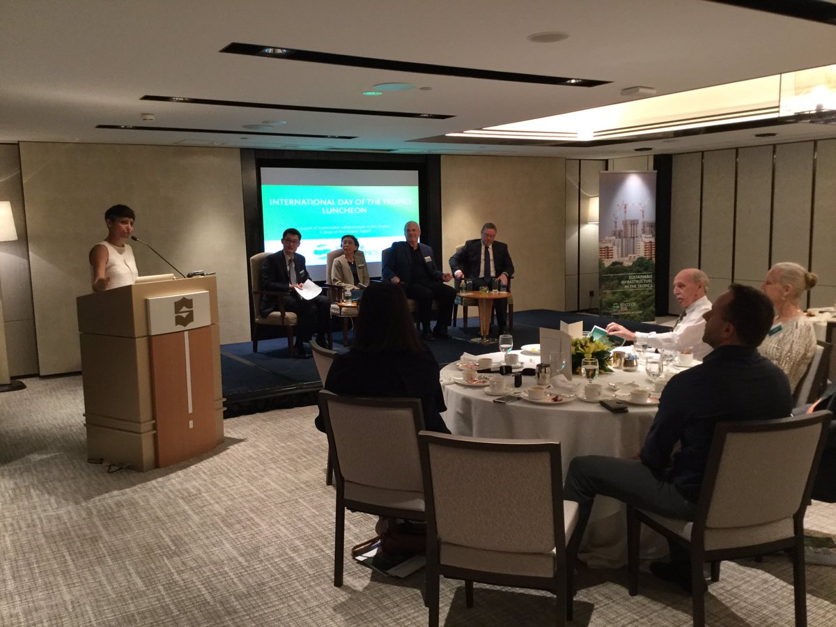 The launch of Sustainable Infrastructure for the Tropics report has now come to an end. Check out jcu.edu.au/state-of-the-t… <a href="/jcu/">James Cook Uni</a>