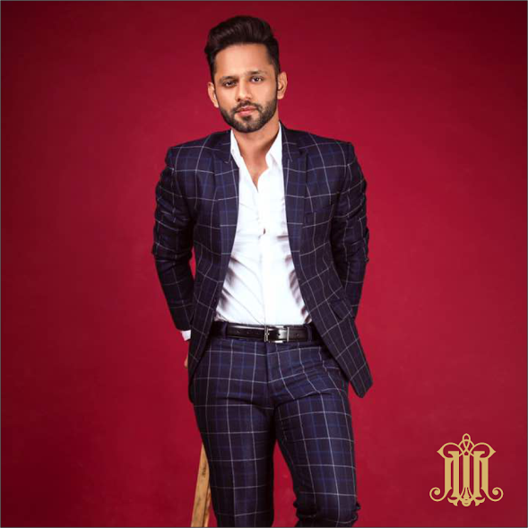 Rahul Vaidya dons custom made suiting by #UmangMehta #Designer #RahulVaidya #mensfashion #singer #style #dapper #gentlemensjournal #style