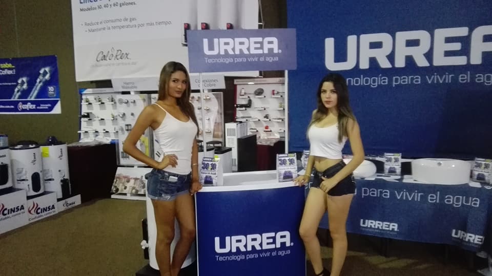Expo Plomería en el centro internacional de convenciones. 
#Elegance siempre presente en los mejores eventos.