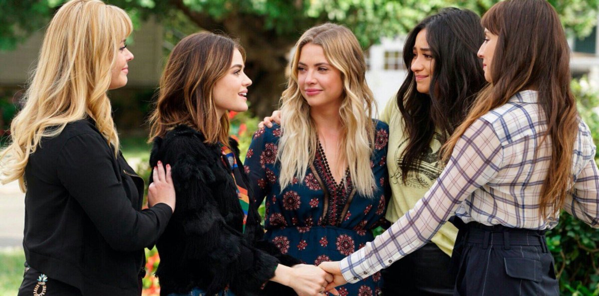 zareleass's tweet photo. @PLLTVSeries "How lucky am I to have something that makes saying goodbye so hard?" β€#PrettyLittleLiarsfinale #PLLGameOver #PLLGoodbye https://t.co/2e1kW2P6dc