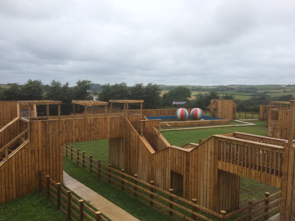 It's brightening up after 42 hours of non stop rain.