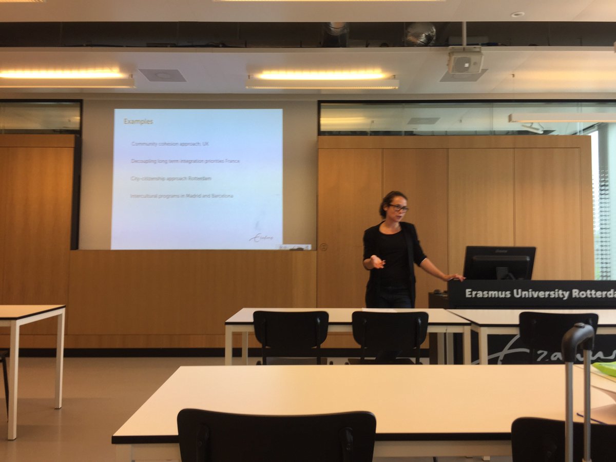 upstream_eu's tweet photo. Ilona v Breugel opening the workshop in Mainstreaming and the Refugee Crisis #IMISCOE2017 https://t.co/D1wnPoA8gV