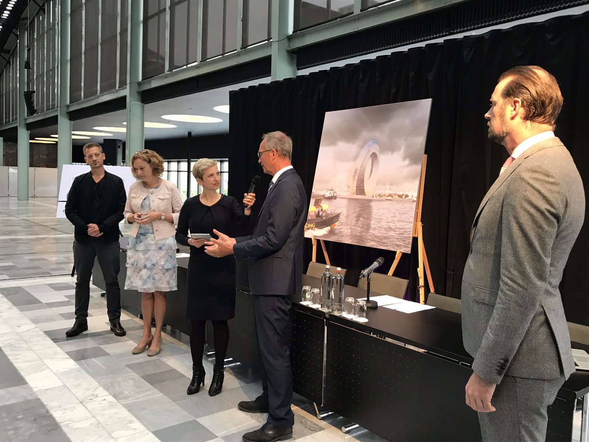 Minister Kamp: zo'n icoon vraagt om samenwerking met en tussen overheden. #Greendeal #DutchWindwheel