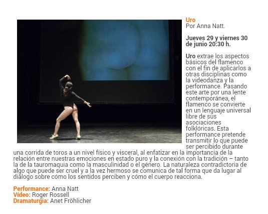 Conexión entre #tauromaquia, #tradición, #masculinidad y #género #Uro de #AnnaNatt #VO2017 <a href="/desviadosqueer/">Desviados</a> @WorldPride2017 #LGTBI