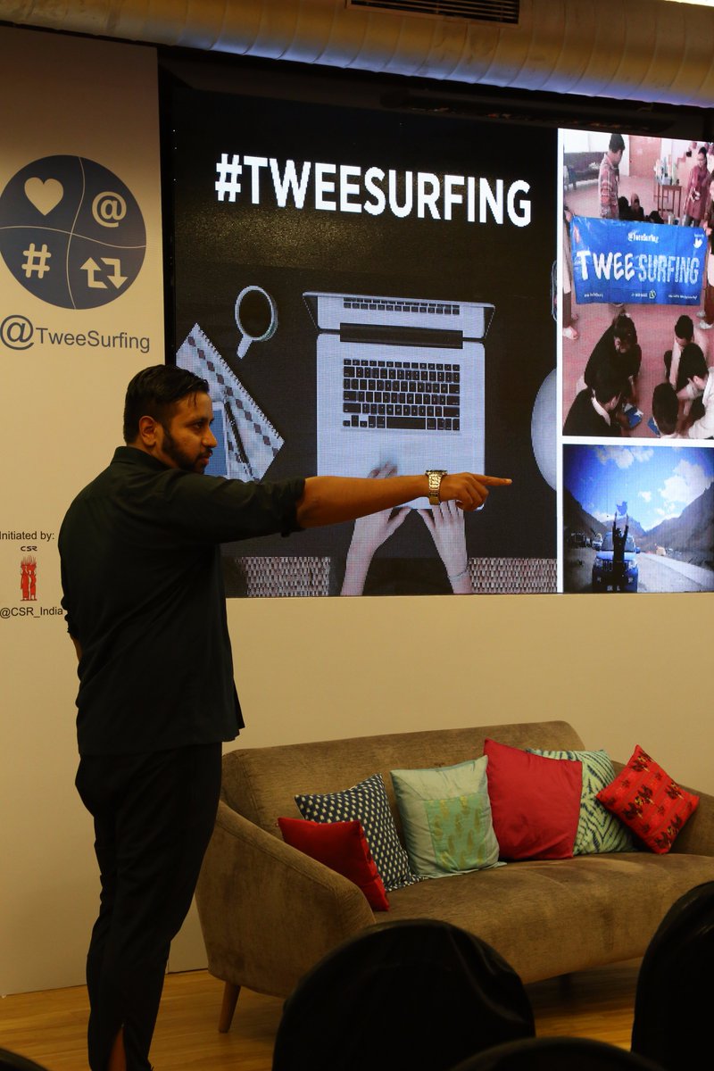 AmiFromIndia's tweet photo. Smiles before we can get the #TweeSurfing party sorted, the super @CSR_India crew is all set to take on #MumbaiRains @TweeSurfing #AllDWay https://t.co/G8AEVLfLeH