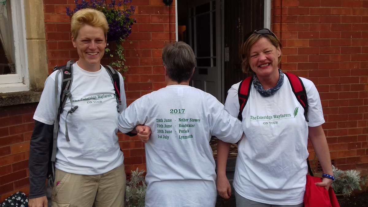 Well done for having your own t-shirts printed. Good luck! #coleridgeway