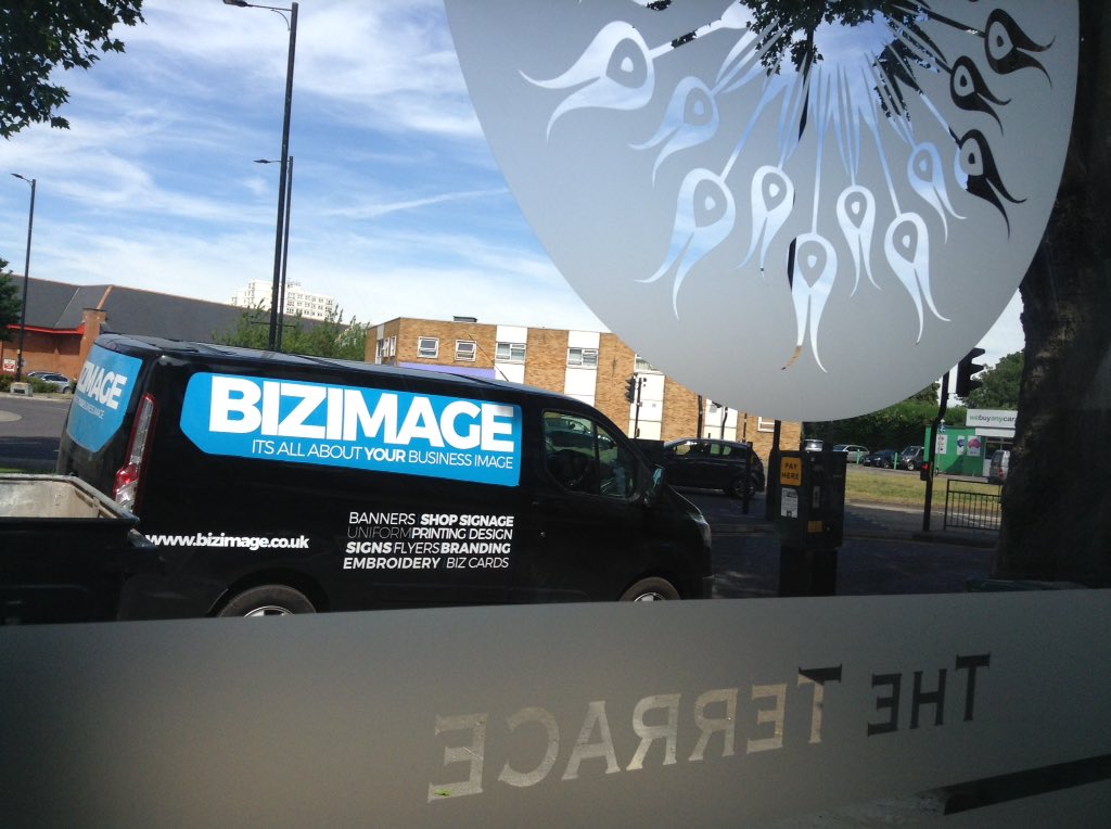 BizImageLewis's tweet image. The Terrace window frosting #BizImage #Windowfrosting @BizImageUK