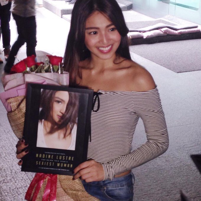 lustrelegant's tweet photo. Kahit anong kuda niyo diyan, si Nadine pa rin ang panalo at sa kanya pa rin ang huling halakhak. Congratulations mumsh @hellobangsie 🙌💜 https://t.co/lJPbhaPPwm