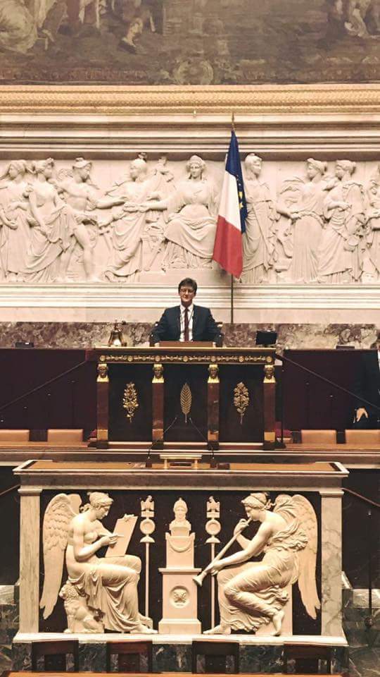 Félicitations à <a href="/Sach_He/">Sach He Boss</a>, co-fondateur des <a href="/JeunesMacron/">Les Jeunes avec Macron</a>, élu Vice-président de l'Assemblée nationale 🇫🇷🏛