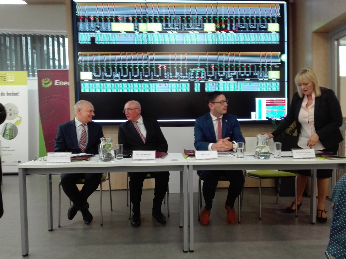 Konferencja prasowa o współpracy <a href="/PolitechnikaGda/">Politechnika Gdańska</a> i Energa.