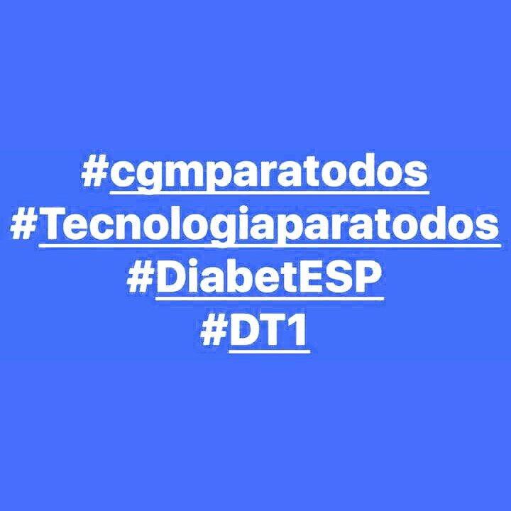 funsaludnn's tweet photo. Hashtag #cgmparatodos, una campaña creada para solicitar Medidores Continuos de Glucosa para todas las personas con #diabetes #diabetESP https://t.co/rBpGpYu1nO