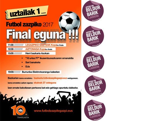 LegazpikoUdala's tweet photo. Futbol zazpiko finala #legazpiherria https://t.co/aBBan4KgN5 https://t.co/J1PTMKRz7O