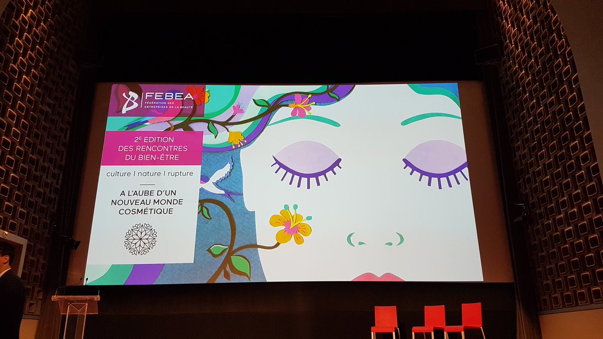 VailNina's tweet photo. Rencontres du #bienetre de la @FEBEA_FR : hâte de découvrir ce que réserve le futur de la #cosmetique ! https://t.co/3tyTRZsKPS