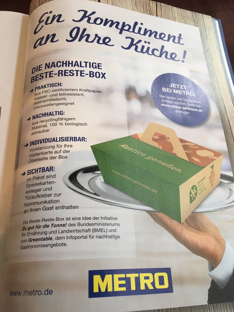METRO_Politics's tweet photo. Die neue #gourMETRO von @METRO_CC_DE ist da! Im Heft: Geschichten zu #TimRaue & #BesteResteBox @zgfdt https://t.co/IcRRYtDKXv /sta https://t.co/kV5JCwpPYm