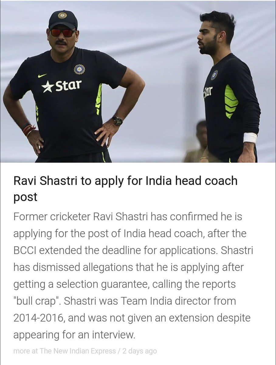 vkunalv's tweet image. Dear #RaviShastri please #NotInMyGAME!

@RaviShastriOfc @BCCI 
#Cricket
